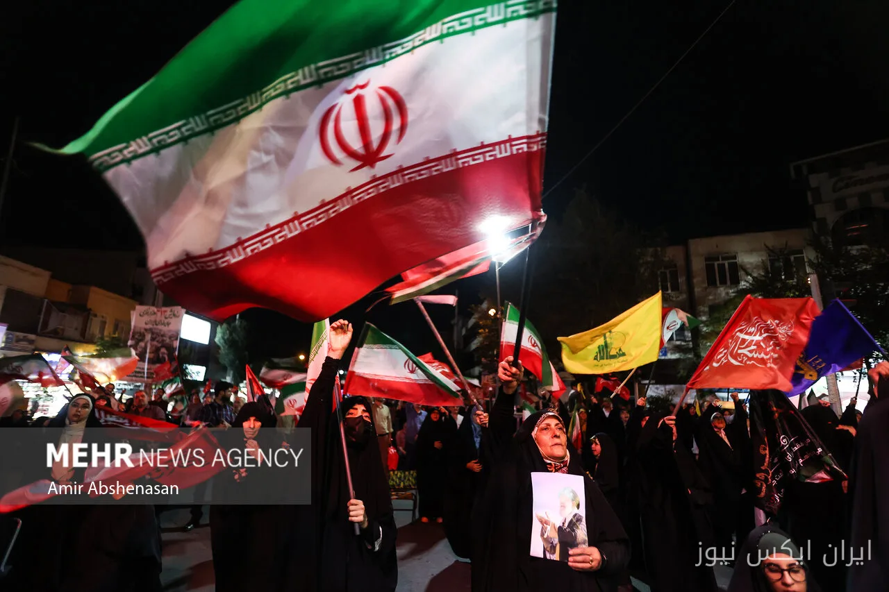 حضور با شکوه زنجانی‌ها در دویستمین شب حمایت از وطن