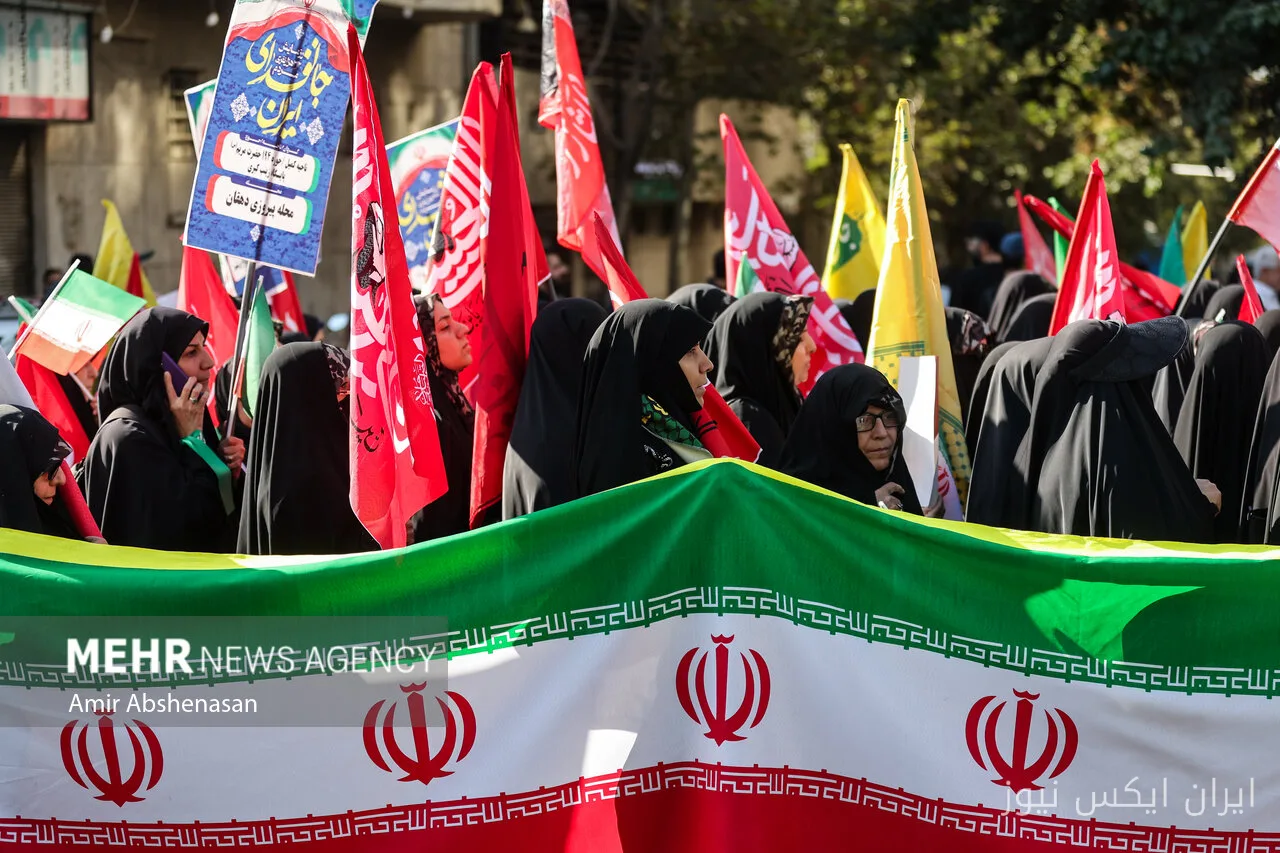 رزمایش زاهدانیها برای ایران قوی برگزار شد