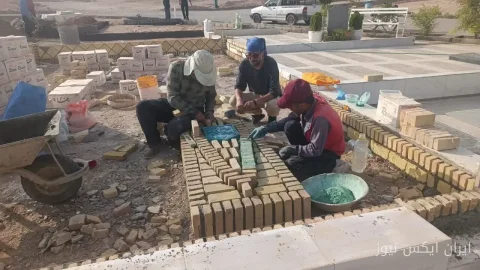 احیای هنر آجرچینی سنتی قبور در ابرکوه با هدف حفظ هویت معماری