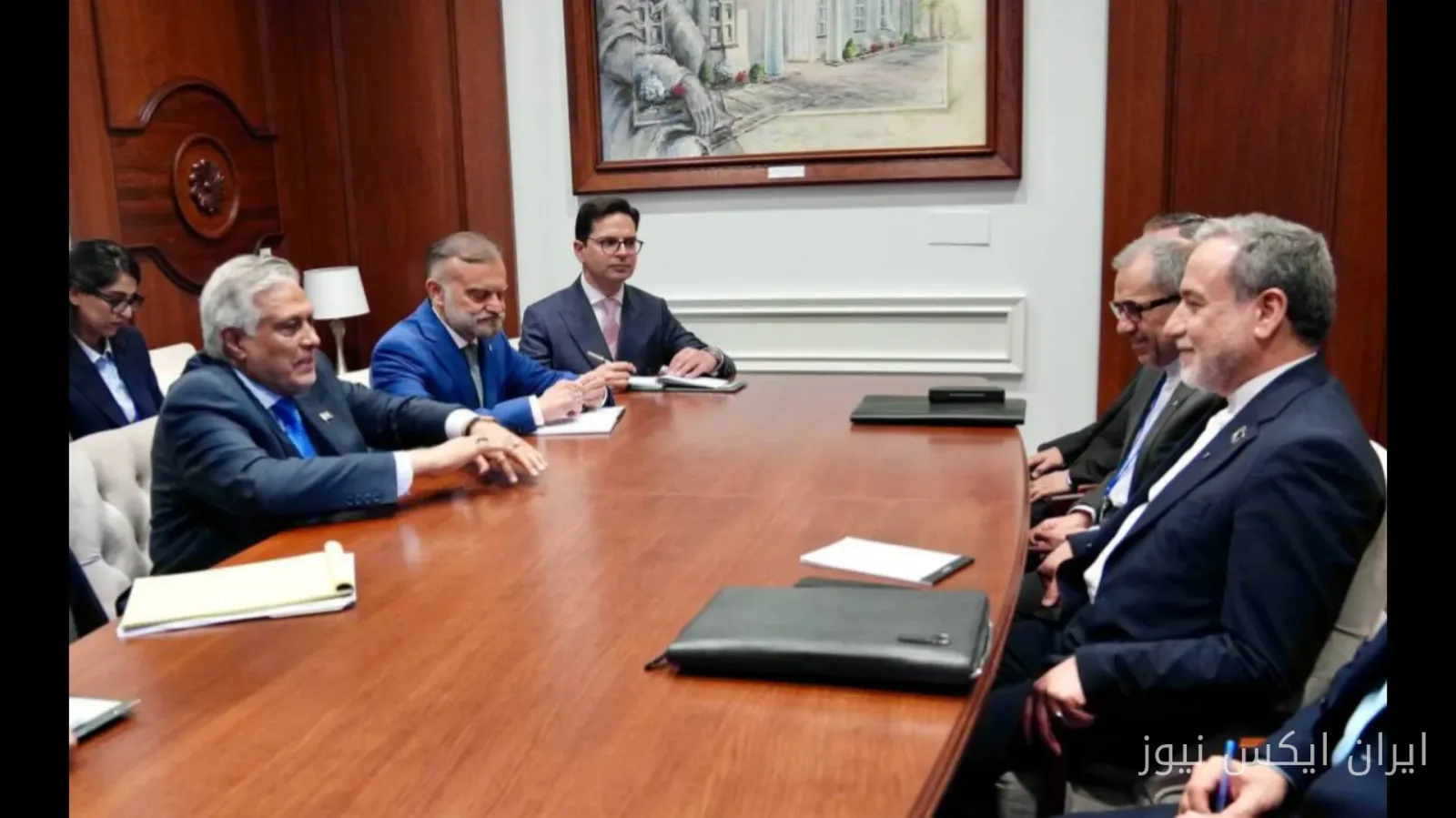 Treffen von Seyyed Abbas Araghchi mit dem Außenminister von Pakistan