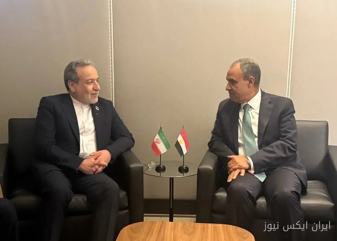 دیدار سید عباس عراقچی و بدر عبدالعاطی در مجمع عمومی سازمان ملل