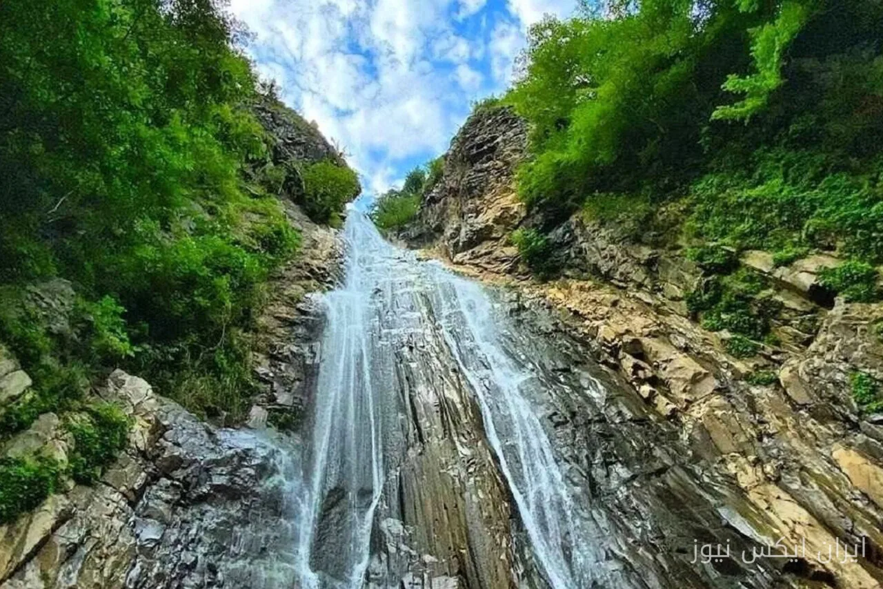 آبشار میلاش، جاذبه‌ای از طبیعت بکر گیلان در اشکورات