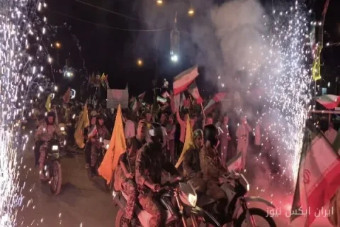 تجمع مردم یاسوج در صد و نود و ششمین شب خونخواهی قائد شهید امت
