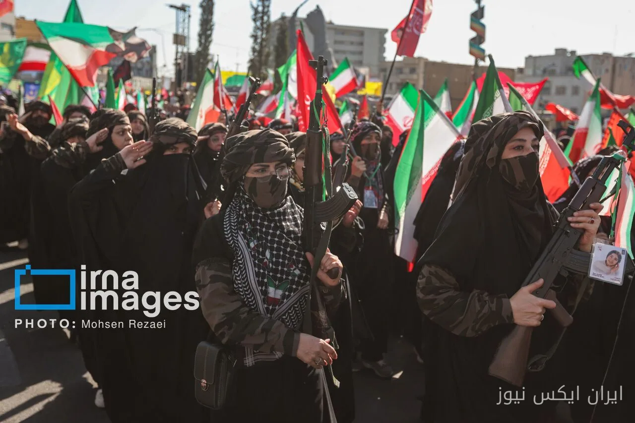رزمایش بزرگ جان‌فدایان ایران در تهران برگزار شد