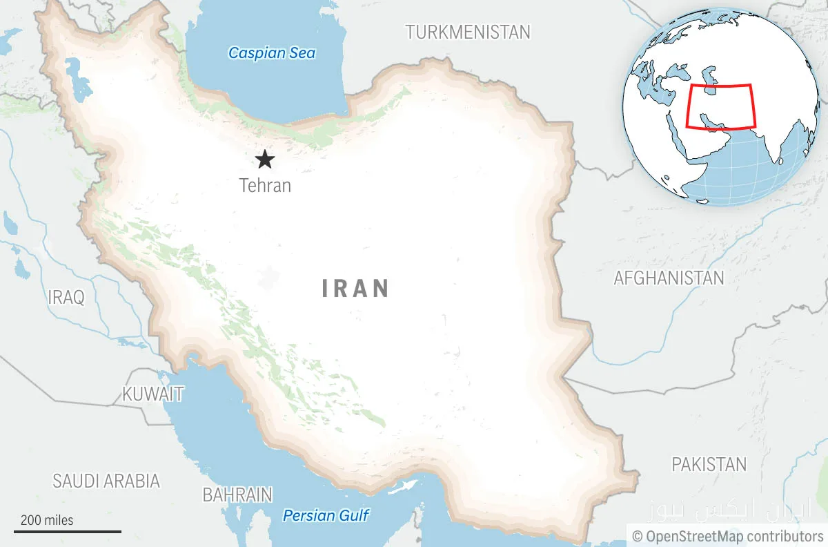 اعدام علنی دو مرد به اتهام قتل پلیس در اعتراضات دی‌ماه