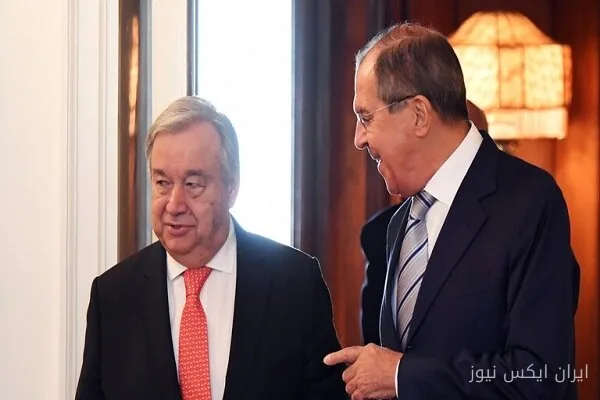 گفتگوی لاوروف و گوترش درباره مناقشه اوکراین