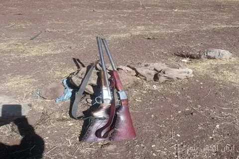 کشف ۵ قبضه اسلحه شکاری از متخلفان زیست‌محیطی در لرستان
