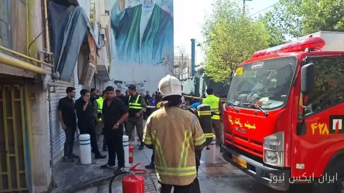 آتشسوزی مرموز در انبار خیابان نفت؛ تلفات جانی نداشت!