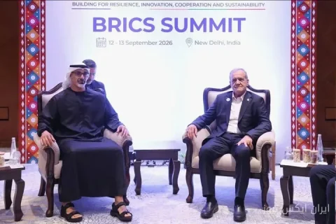 دیدار سازنده رئیس‌جمهور ایران با ولیعهد ابوظبی