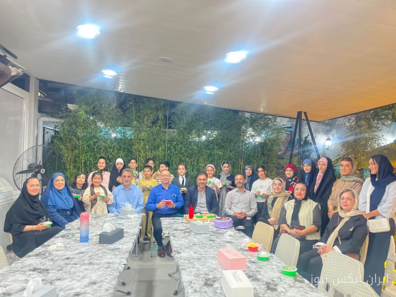 فرماندار رامسر میزبان کودکان در دیدار صمیمانه