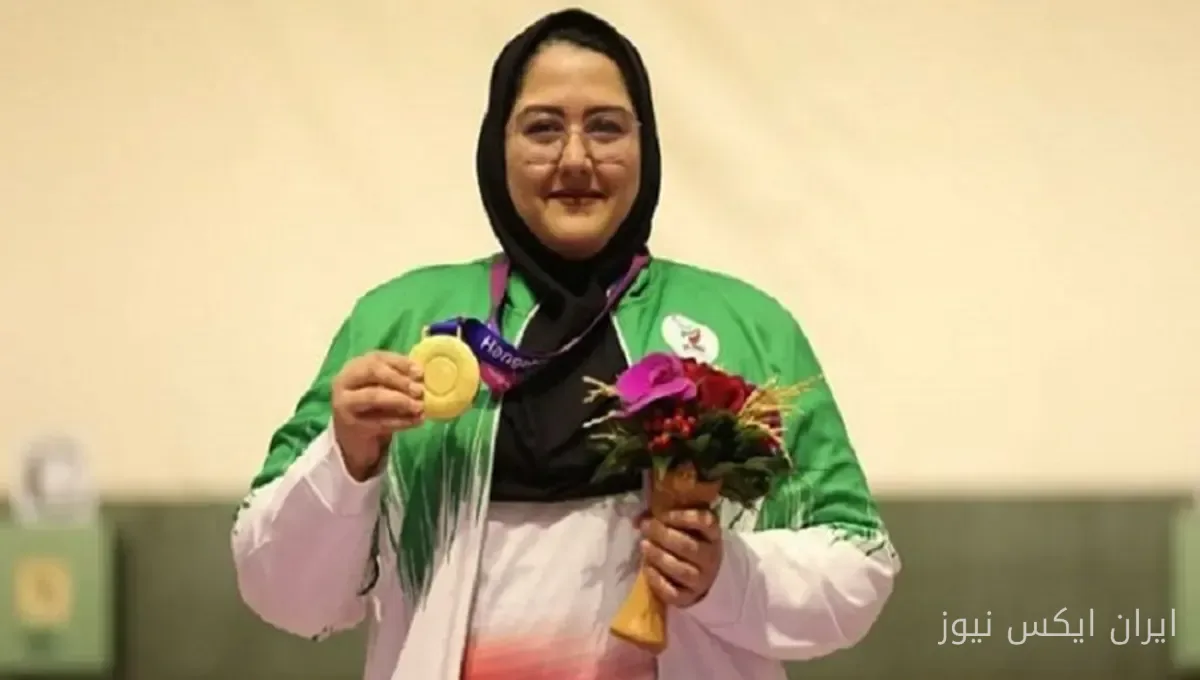 فائزه احمدی، قهرمان جهان و نماینده ایران در پارالمپیک لس‌آنجلس!