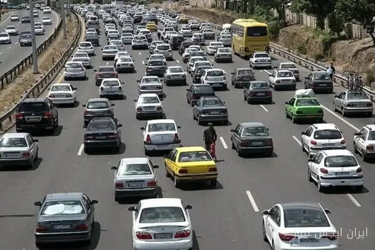 وضعیت ترافیکی کشور در ۴ مهرماه تحت تأثیر بارش باران