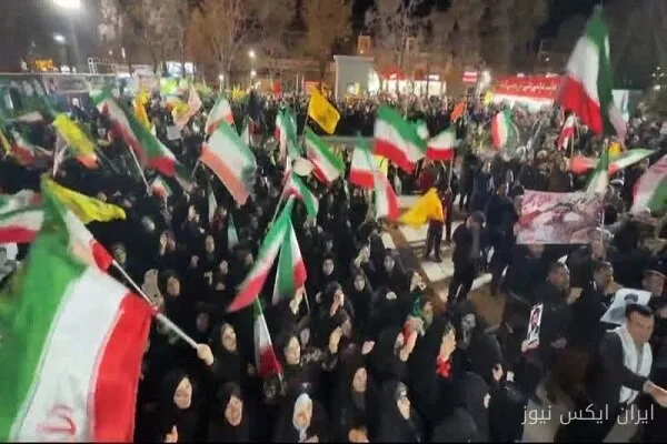 فریاد «اللهاکبر» مردم ازنا؛ نشانهای از ایستادگی و مقاومت