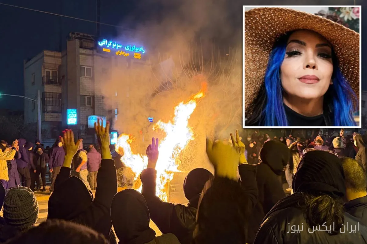 مادر ایرانی به خاطر عکاسی از آتش‌سوزی معترضین به اعدام محکوم شد