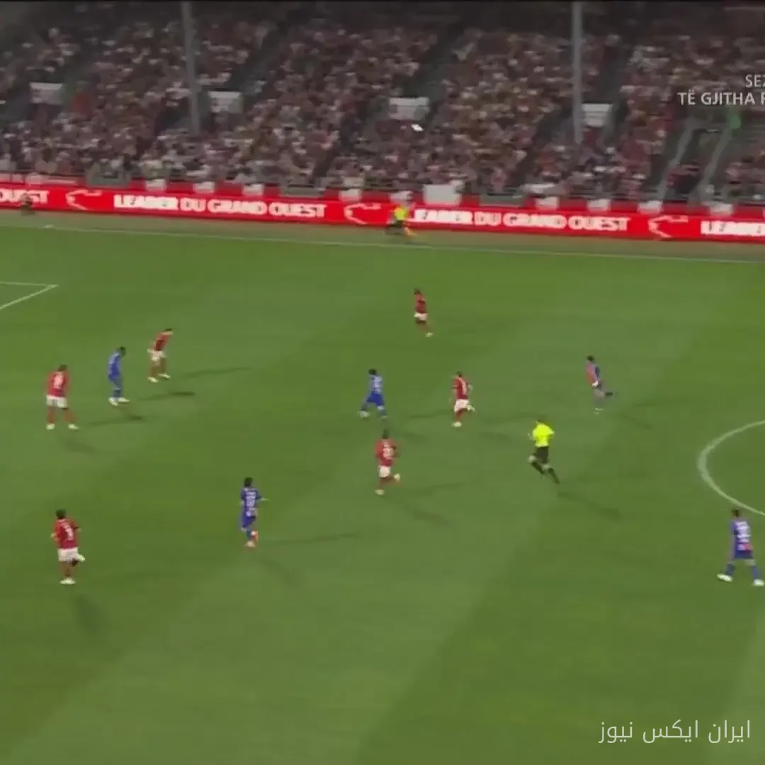 گل اول پاری سن ژرمن به برست توسط تورس