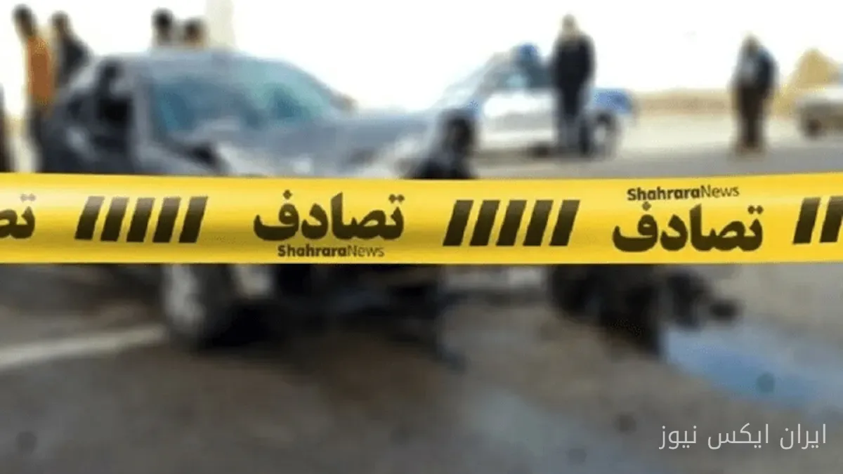 تصادف زنجیره‌ای مرگبار در محور توتنده: ۵ کشته و ۴ مصدوم