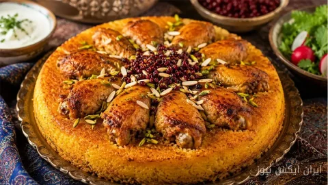 فوت و فن‌های طلایی ته‌چین بال مرغ