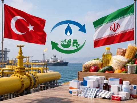 ترکیه به ایران غذا و دارو می‌دهد، نه پول گاز!