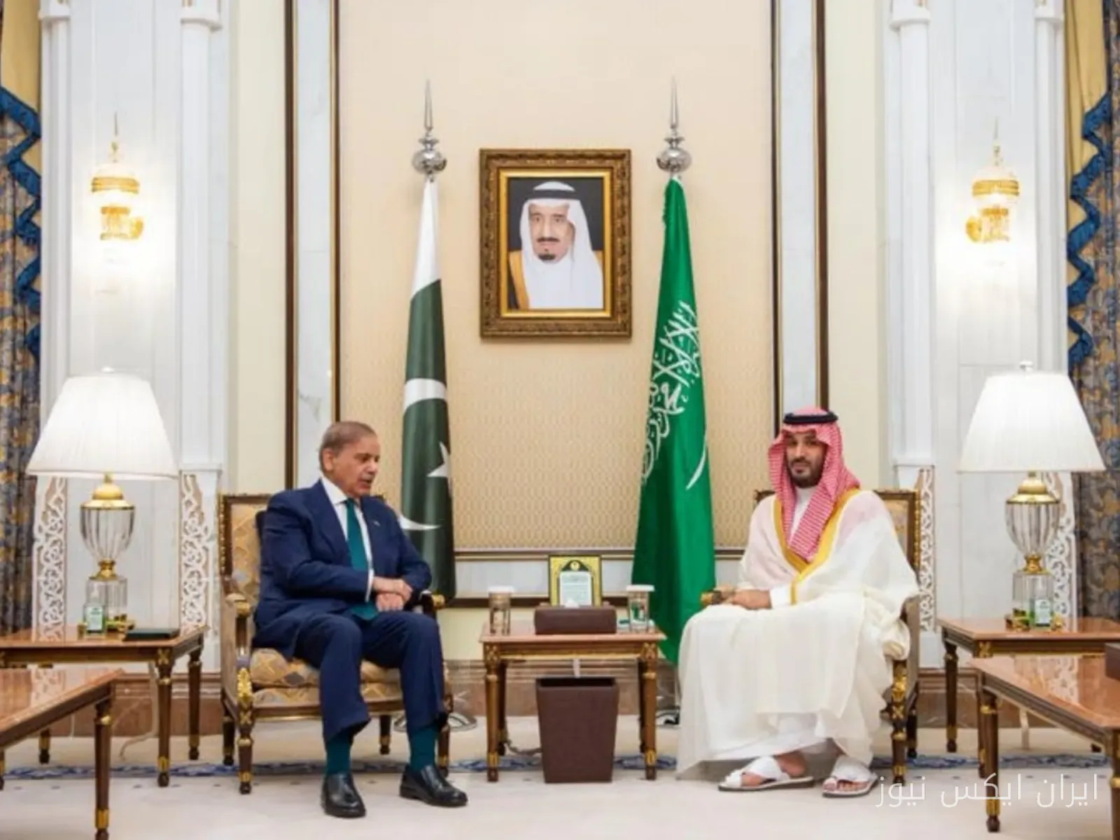 گفتوگوی جنجالی بنسلمان و شهباز شریف درباره امنیت منطقه