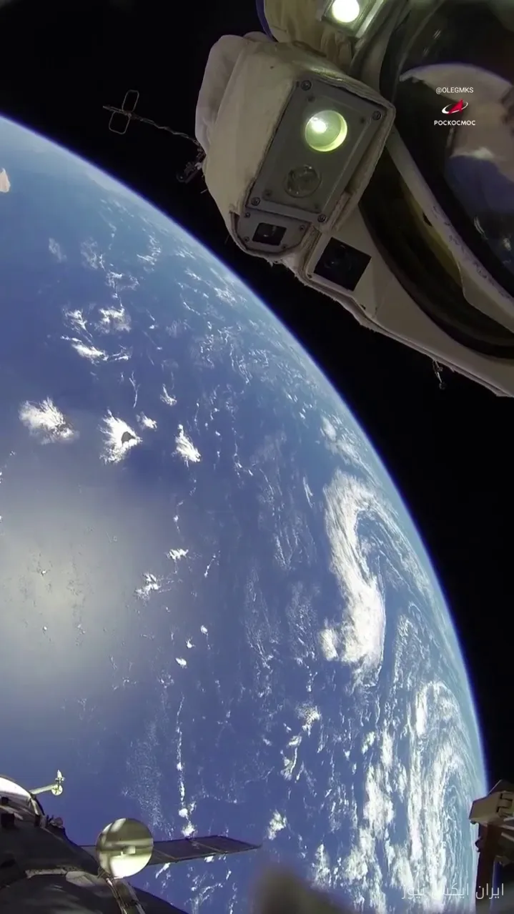 An Extraordinary View of Earth from an Astronaut's Perspective