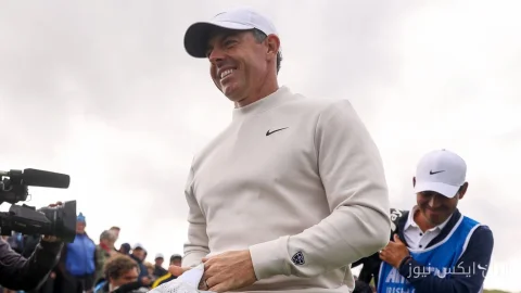 روری مک‌ایلروی؛ چهار ضربه فاصله تا صدر در Irish Open