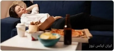 دراز نکشیدن بلافاصله پس از غذا برای کاهش سوزش سر دل