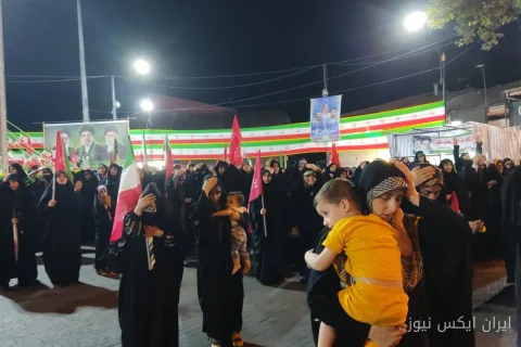 ۱۹۶ شب حماسه و مقاومت مردم لنگرود در خونخواهی