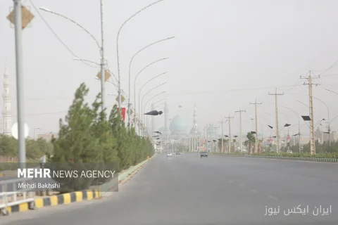 وزش باد و گردوخاک در قم؛ آیا شهر در معرض بحران است؟