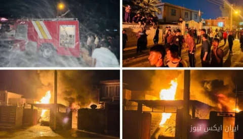 آتش‌سوزی هولناک در سرپل‌ذهاب؛ اتصالات برق جان یک خانه را گرفت!