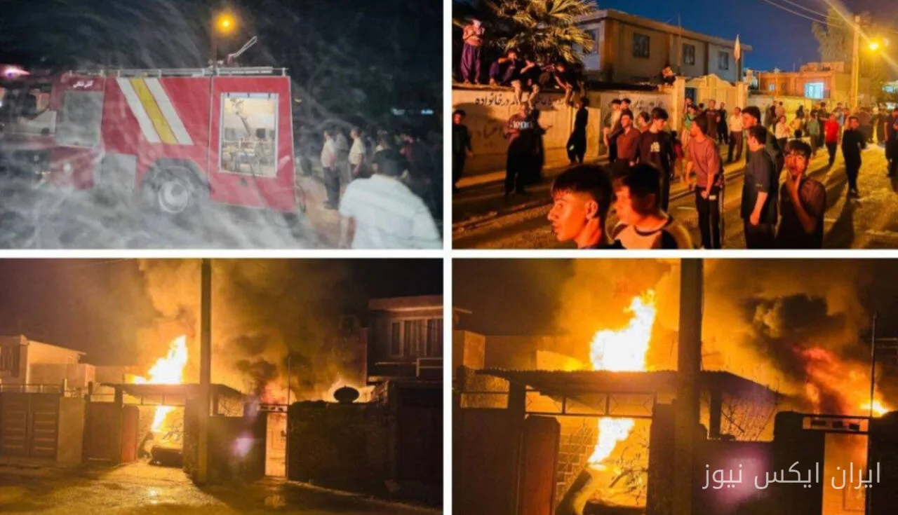 آتشسوزی هولناک در سرپلذهاب؛ اتصالات برق جان یک خانه را گرفت!