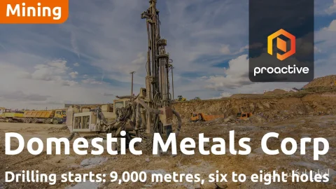 Domestic Metals به پروژه Smart Creek با 9,000 متر حفاری می‌پردازد