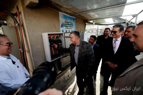 افتتاح نیروگاه خورشیدی ۱۵۰ کیلوواتی بیمارستان بازرگانان؛ گام بزرگ به سوی انرژی پایدار