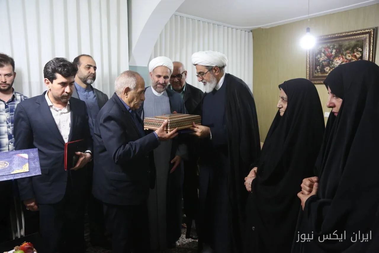 رئیس سازمان قضایی نیروهای مسلح با خانواده شهید جلیلیان رستمی دیدار کرد