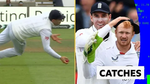 The Wonders of Lawrence and Cox: Spectacular Catches at Edgbaston