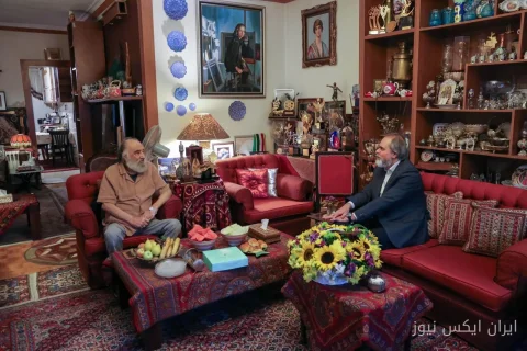 فریدزاده در دیدار با داریوش ارجمند: تا جان در بدن دارم کار می‌کنم