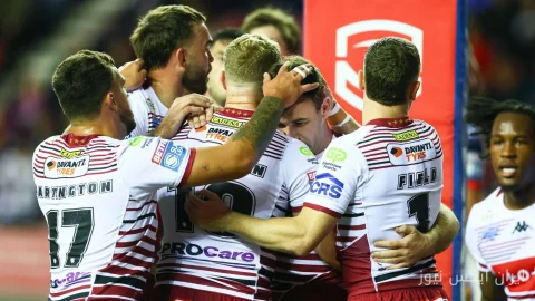 Wigan Warriors يحصلون على درع البطولة السادس في الدوري