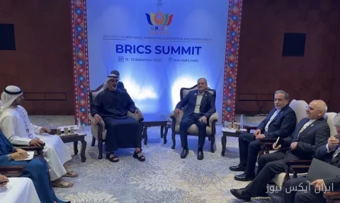 دیدار جنجالی رئیس‌جمهور ایران با ولیعهد امارات متحده عربی