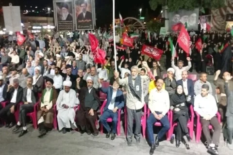 کردستانی‌ها در میدان آزادی: همبستگی و مقاومت شبانه در سنندج