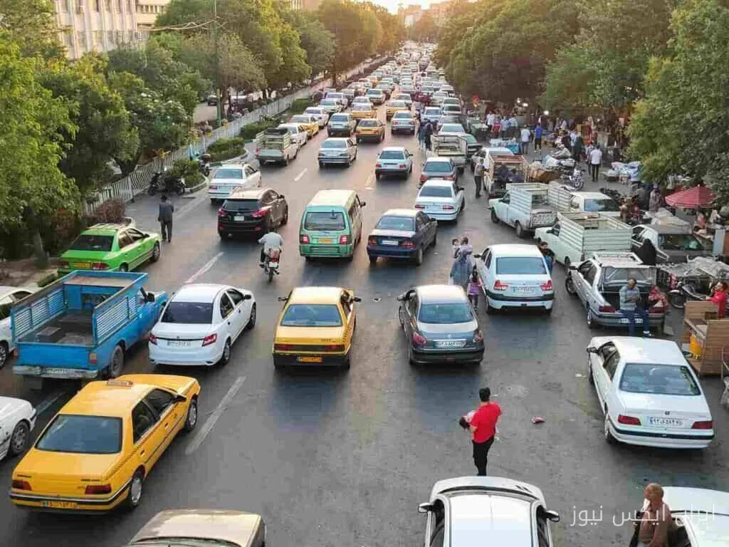 بارش باران در محورهای ۵ استان و ترافیک روان در جاده‌ها