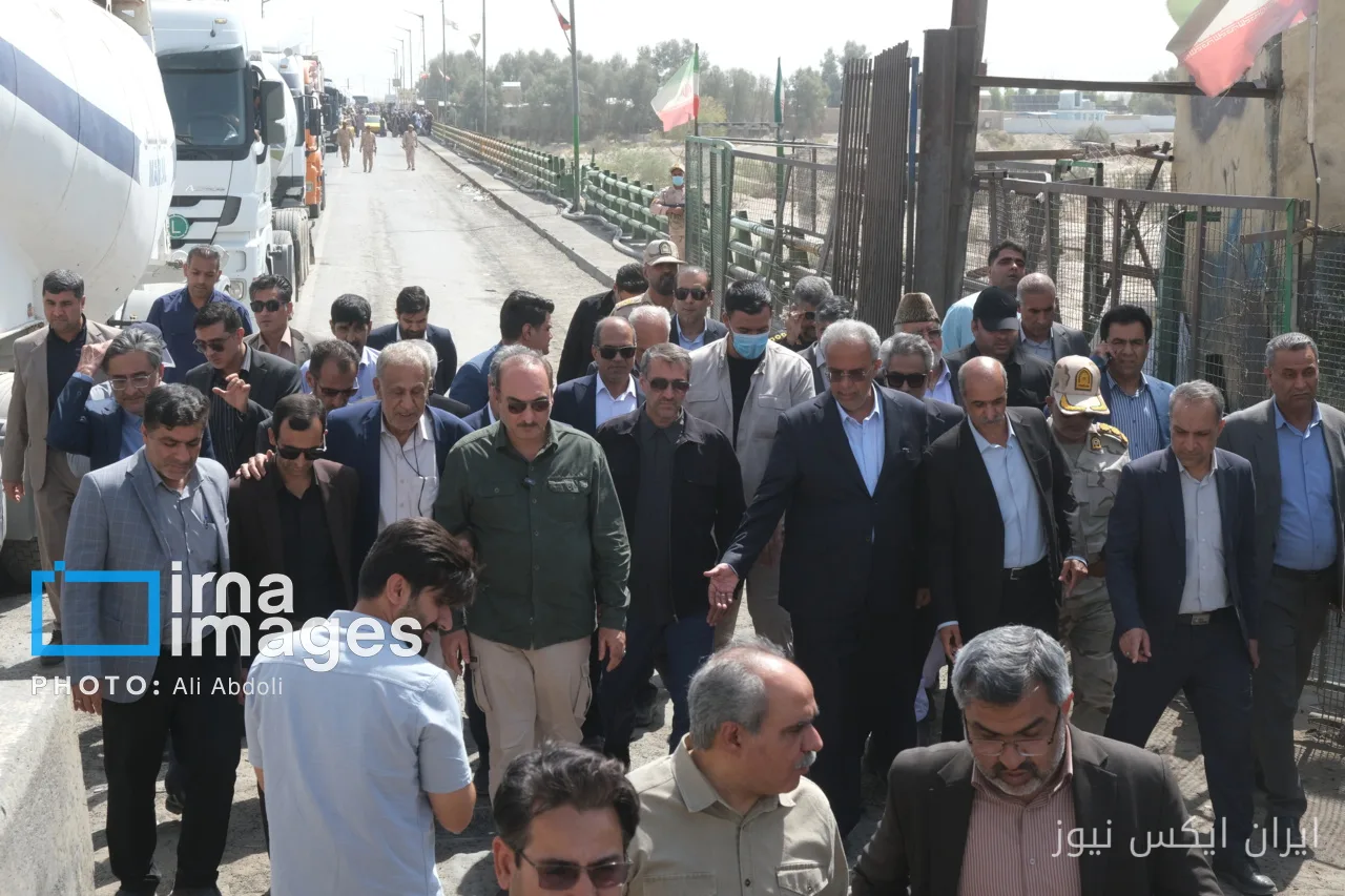 حسین فروزان به منطقه آزاد سیستان سفر کرد