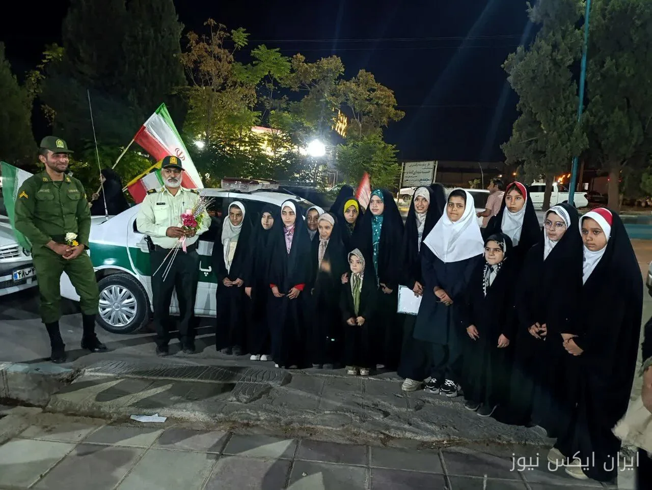 یادواره شهدای نیروی انتظامی در ۳۰ نقطه یزد برگزار شد
