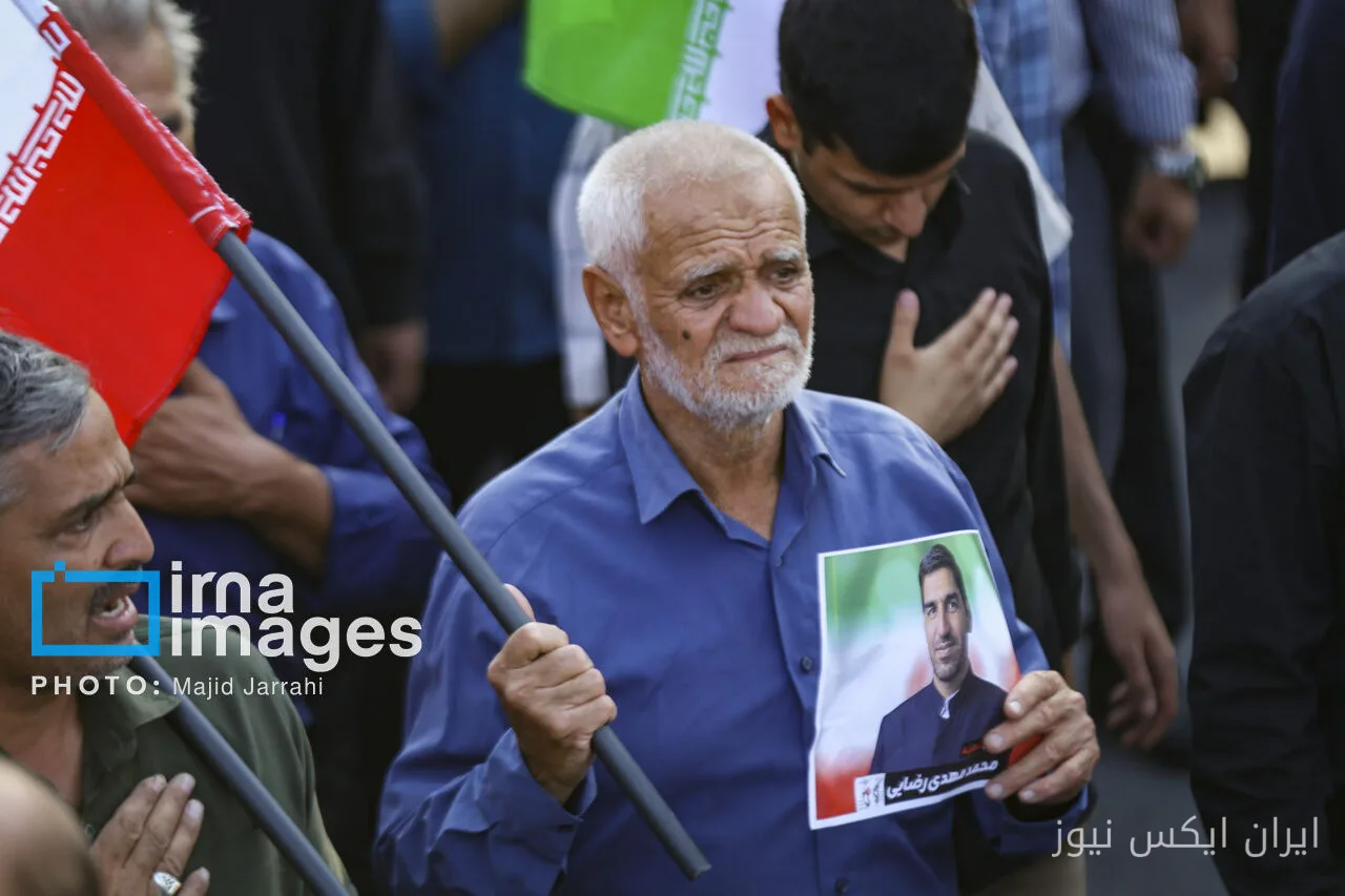 مراسم بزرگداشت شهید محمدمهدی رضایی در یزد برگزار شد