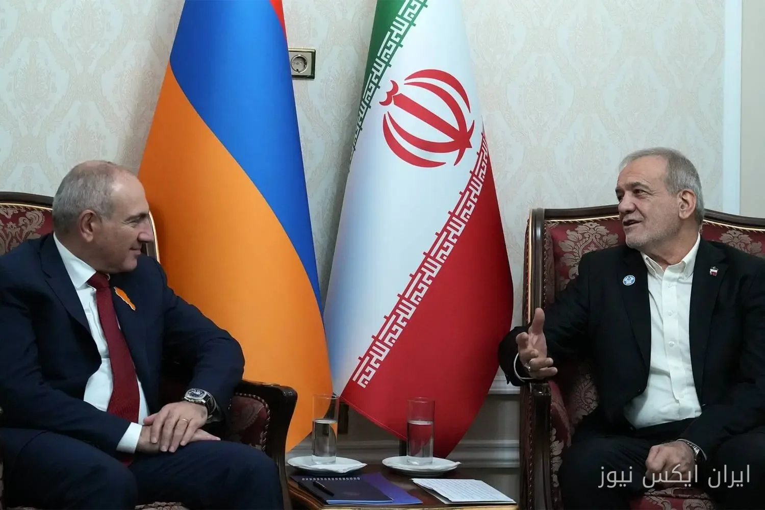 پزشکیان بر گسترش همکاری‌های ایران و ارمنستان تأکید کرد