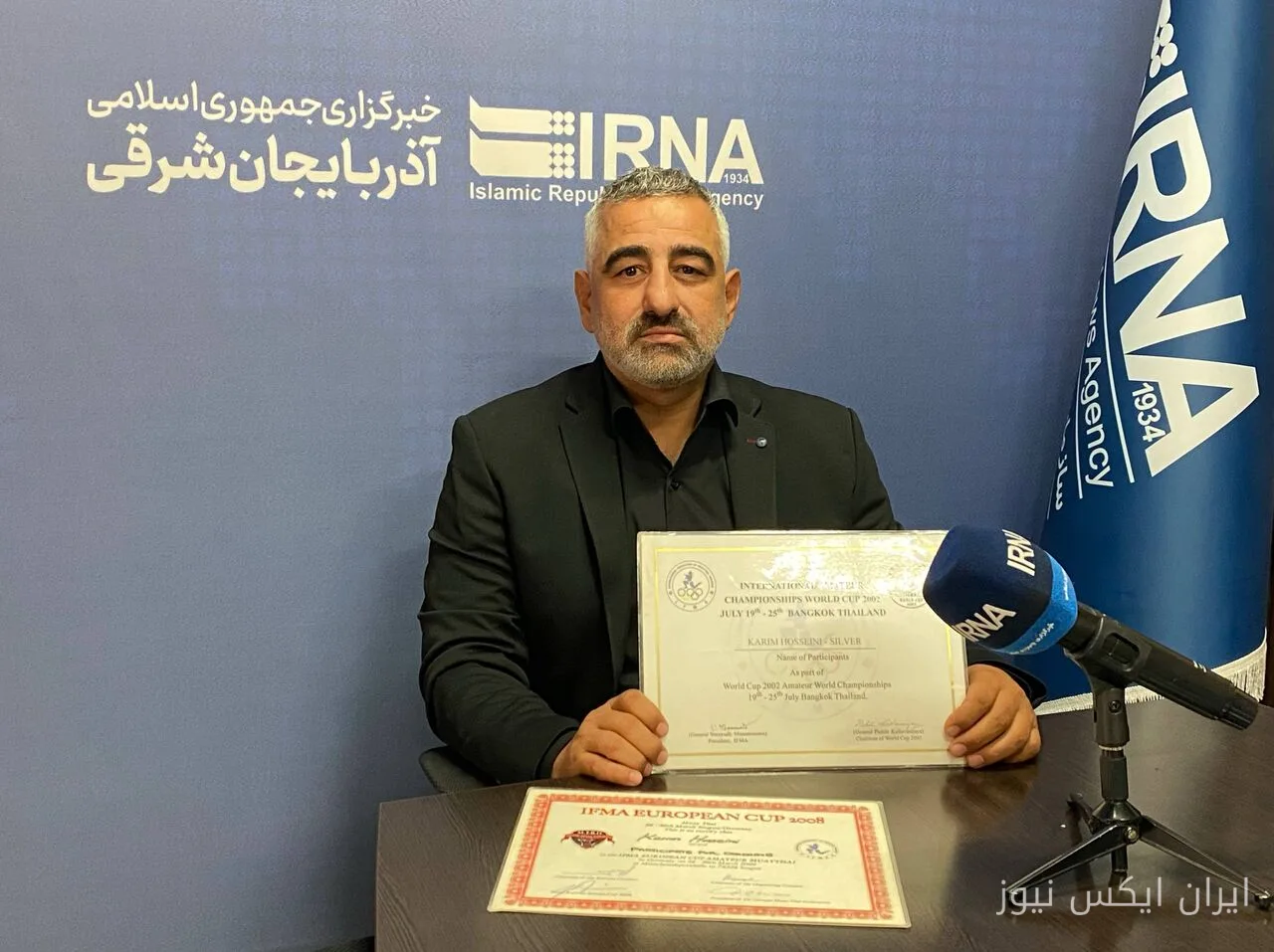 کریم کشوری، قهرمان موی‌تای جهان از تبریز