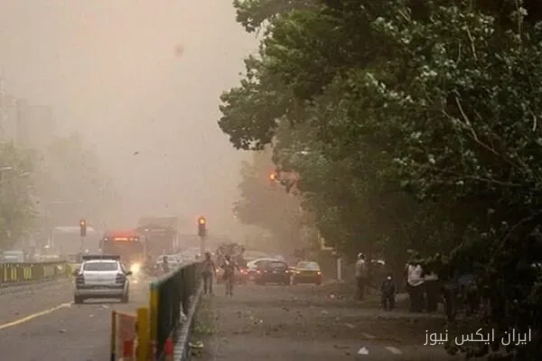 طوفان تهران ۱۰ مصدوم برجای گذاشت