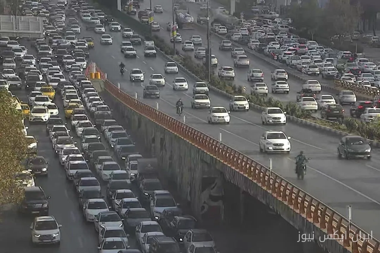 ترافیک سنگین در معابر اصلی مشهد
