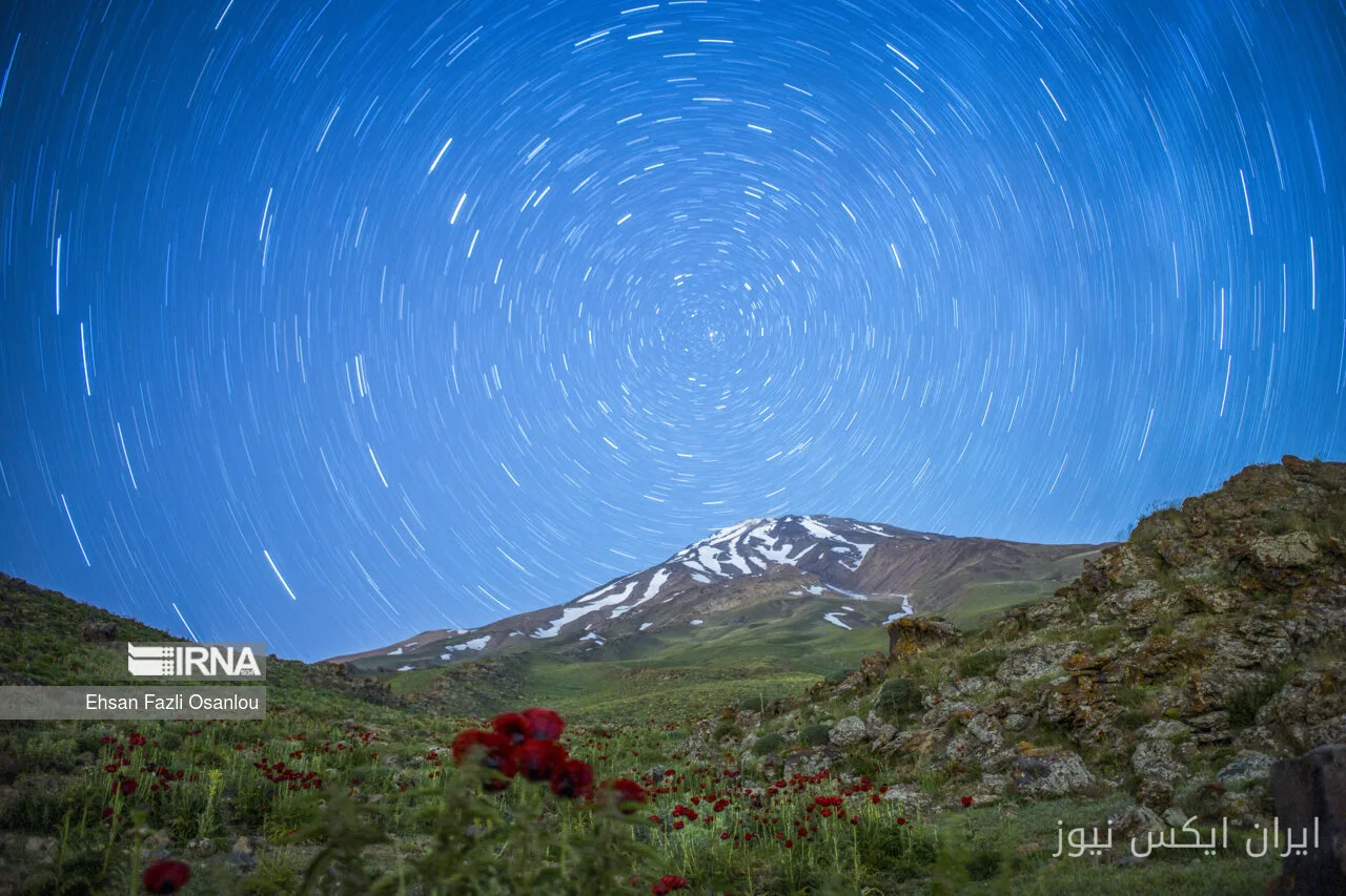 برف پاییزی برای نخستین بار بر قله دماوند نشست