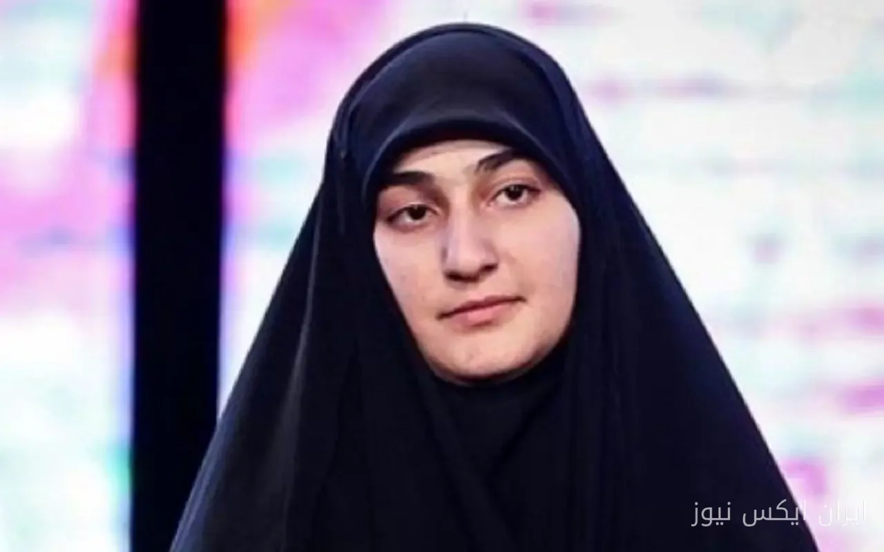زینب سلیمانی و خواهرانش در مراسم گرامیداشت نصر قریب