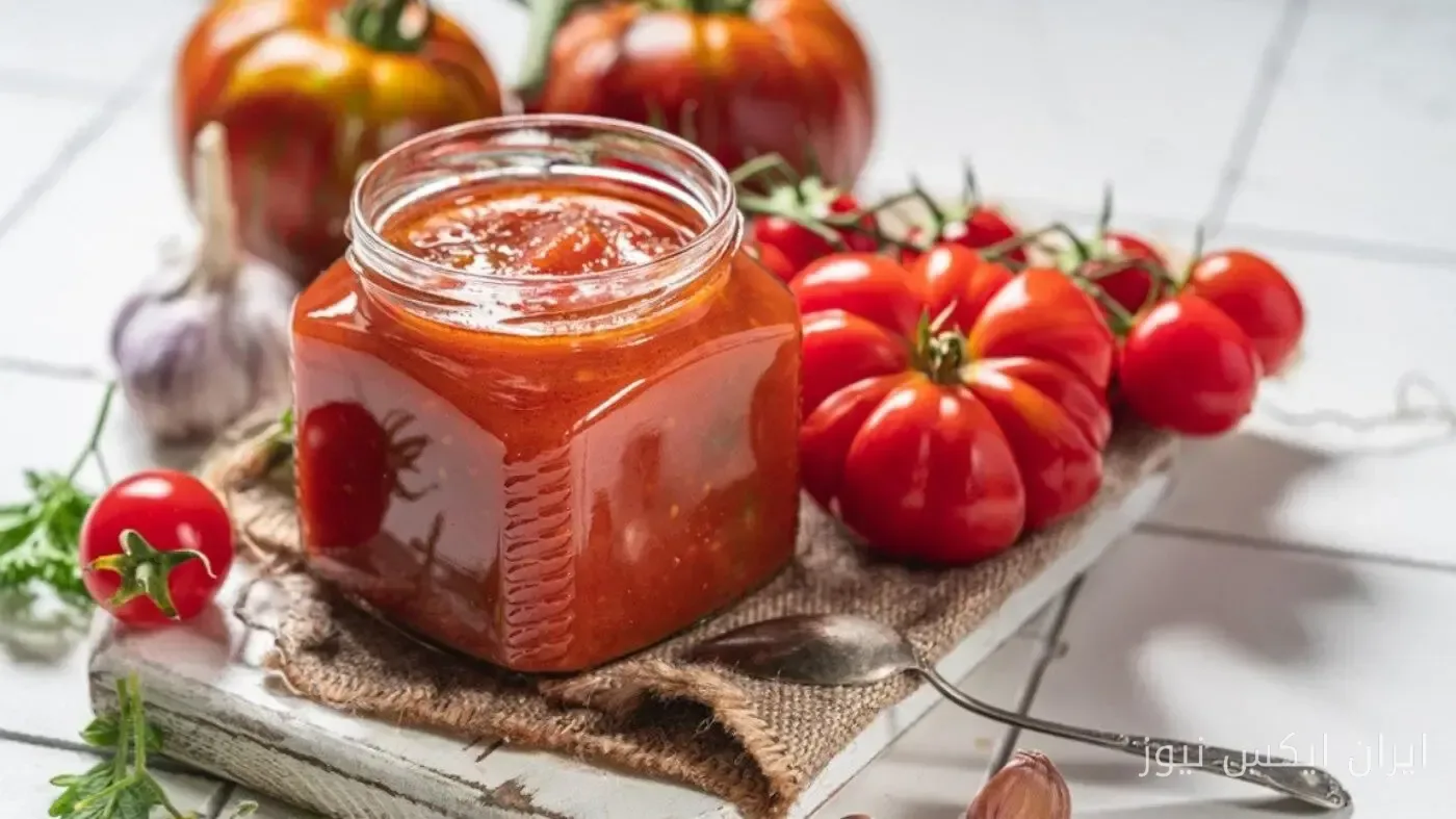 طرز تهیه رب گوجه‌فرنگی خانگی باکیفیت و خوش رنگ